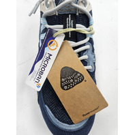 FLOWER MOUNTAIN YAMANO 3 MEN SUEDE/WOOLEN KNIT BLACK/LIGHT BLUE US 8.5 EU 42