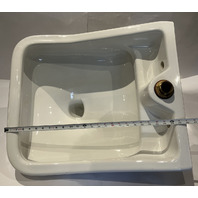 KOHLER 12867-0 CAMERTON 25" WALL-MOUNT BLOW-OUT SERVICE SINK