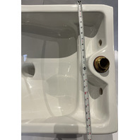 KOHLER 12867-0 CAMERTON 25" WALL-MOUNT BLOW-OUT SERVICE SINK