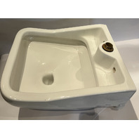 KOHLER 12867-0 CAMERTON 25" WALL-MOUNT BLOW-OUT SERVICE SINK