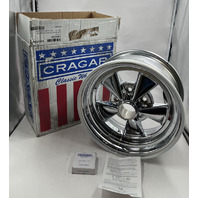 CRAGAR 61C573440 15X6 OS=0 BS=4 CB=3.579 5x4.75 SS CHROME