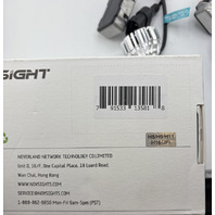 QTY 2 NOVSIGHT H8/H9/H11 LED HEADLIGHT BULBS HIGH LOW BEAM 6500K 32000LM 140W