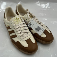ADIDAS SAMBA OG KJ0996 CREAM AND BROWN SIZE 10 WOMENS WONDER WHITE DUSKY BRONZE