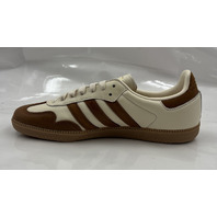 ADIDAS SAMBA OG KJ0996 CREAM AND BROWN SIZE 10 WOMENS WONDER WHITE DUSKY BRONZE