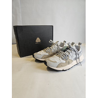 FLOWER MOUNTAIN YAMANO 3 UNI KAISE ECO SUEDE LIGHT GREY US 9.5 EU 43