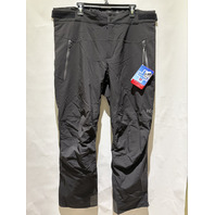 HELLY HANSEN 65761-990 MEN'S ALPHA LIFALOFT SNOWPANT FITTED SIZE 2XL BLACK BNWT