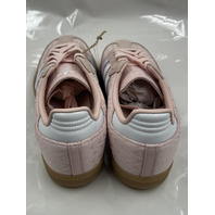 ADIDAS SAMBA OG IH3977 PINK TREFOIL PATTERN SIZE 10 WOMENS SANDY PINK