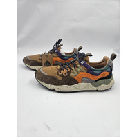 FLOWER MOUNTAIN YAMANO 3 UNI SUEDE/NYLON TAUPE BEIGE ZUCCA US 10.5 EU 44
