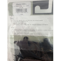 FOX RACING WOMEN'S RANGER GLOVE GEL SHORT SZ LARGE PURE DUSK 33612-D40-L