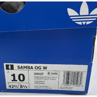 ADIDAS SAMBA OG IH9167 BLUE AND BROWN SIZE 10 WOMENS CRYSTAL SKY EARTH STRATA