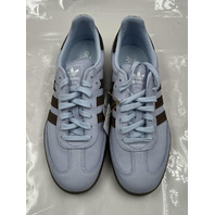 ADIDAS SAMBA OG IH9167 BLUE AND BROWN SIZE 10 WOMENS CRYSTAL SKY EARTH STRATA