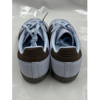ADIDAS SAMBA OG IH9167 BLUE AND BROWN SIZE 10 WOMENS CRYSTAL SKY EARTH STRATA