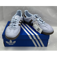 ADIDAS SAMBA OG IH9167 BLUE AND BROWN SIZE 10 WOMENS CRYSTAL SKY EARTH STRATA