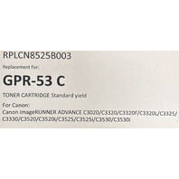 COMPATIBLE RPLCN8525B003 GPR-53 C FOR CANON IMAGERUNNER ADVANCE CYAN