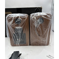 MEVOSTO BT WIRELESS BOOKSHELF SPEAKERS DS19 DC18V 5.9X6.1X9.6" OPTICAL/AUX