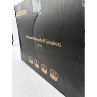 MEVOSTO BT WIRELESS BOOKSHELF SPEAKERS DS19 DC18V 5.9X6.1X9.6" OPTICAL/AUX