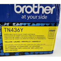 BROTHER GENIUNE TN436Y YELLOW SUPER HIGH YEILD TONER CARTRIDGE