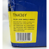 BROTHER GENIUNE TN436Y YELLOW SUPER HIGH YEILD TONER CARTRIDGE