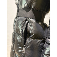 SAM. NYC LONG NOHO HOOD PUFFER COAT WIND WATER REPELLENT XW5204NDA SZ X SMALL XS