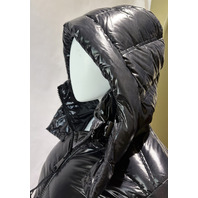 SAM. NYC LONG NOHO HOOD PUFFER COAT WIND WATER REPELLENT XW5204NDA SZ X SMALL XS