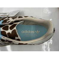 ADIDAS SAMBA OG KI6669 GIRAFFE PRINT SIZE 10 WOMENS CRYSTAL LINEN IVORY GUM