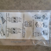 LOT OF 95 - ICC IC1078F5WH MODULE JACKS CAT 5E HD WHITE