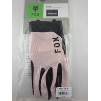 FOX RACING WOMENS RANGER GLOVE GEL SZ MEDIUM BLUSH 33611-175-M