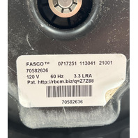 FASCO OEM DRAFT INDUCER BLOWER ASSEMBLY 70582636 120V/60HZ 3.3 LRA
