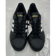 ADIDAS GRAND COURT 2.0 JH7243 BLACK AND WHITE SIZE 9.5 WOMENS 9 1/2