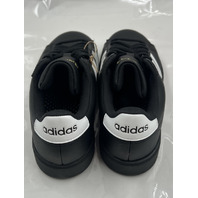 ADIDAS GRAND COURT 2.0 JH7243 BLACK AND WHITE SIZE 9.5 WOMENS 9 1/2