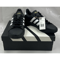 ADIDAS GRAND COURT 2.0 JH7243 BLACK AND WHITE SIZE 9.5 WOMENS 9 1/2