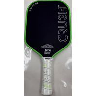 CRUSH FORCE 5G LIME 14MM T700 CARBON FRICTION SURFACE PRO PICKLEBALL PADDLE