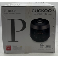 CUCKOO CRP-P1009S BLACK ELETRIC PRESSURE RICE COOKER/WARMER