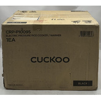 CUCKOO CRP-P1009S BLACK ELETRIC PRESSURE RICE COOKER/WARMER
