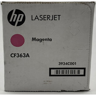 HEWLETT-PACKARD HP 508A CF363A MAGENTA TONER CARTRIDGE GENUINE HP