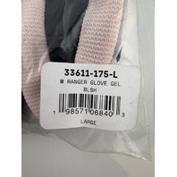 FOX RACING WOMENS RANGER GLOVE GEL SZ LARGE BLUSH 33611-175-L