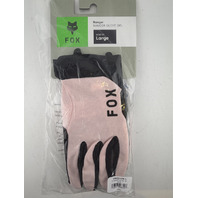 FOX RACING WOMENS RANGER GLOVE GEL SZ LARGE BLUSH 33611-175-L