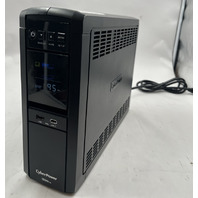 CYBERPOWER 1500VA SINE WAVE BATTERY BACK-UP SYSTEM BLACK GX1500U