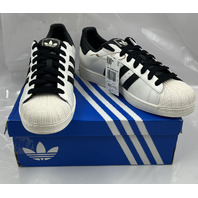 ADIDAS SUPERSTAR II IH9267 WHITE AND BLACK SIZE 10.5 MENS 10 1/2