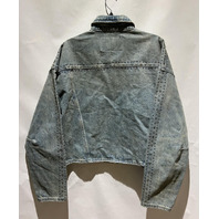 PURPLE BRAND EMBELLISHED CARPENTER JACKET P052-RDIO726 RODEO CAPSULE SZ MEDIUM M