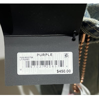 PURPLE BRAND EMBELLISHED CARPENTER JACKET P052-RDIO726 RODEO CAPSULE SZ MEDIUM M