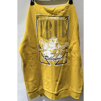 TRUE RELIGION 700627 MENS XL SPICY MUSTARD BUDDHA GRAPHIC ZIP HOODIE