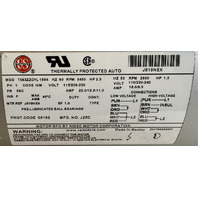 GAST REGENAIR R5125-2 2.5HP 3450RPM 160CFM SINGLE PHASE REGENERATIVE BLOWER