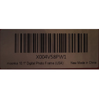 FRAMEO MOONKA 10.1" ZN-DP1002 WIFI DIGITAL PHOTO FRAME 100V-240V BLACK