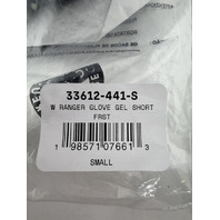 FOX RACING WOMENS RANGER GLOVE GEL SHORT SZ SMALL FROST 33612-441-S