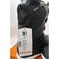 THIRTYTWO TM-2 SNOWBOARD BOOTS MENS SZ 11.5 BLACK NEW T.26.BTM.TMT.BK.115.1