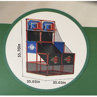 GRAND KEI TOYS BASKETBALL HOOP SPORT SET W/ LED SCORING 988-828A