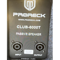 PRORECK CLUB-6000T PASSIVE SUBWOOFER SUB ONLY