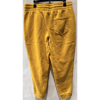 TRUE RELIGION 700015 MENS L MINERAL YELLOW BUDDHA LOGO TRUE ANTIQUE JOGGER