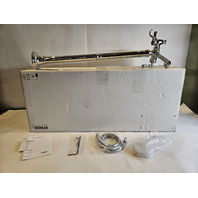 KOHLER T72790-9M-CP ARTIFACTS FLOOR MOUNTED TUB FILLER W/ BUILT-IN DIVERTER & HS